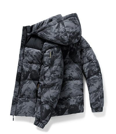 Eldric | Gefütterte Camouflage Jacke