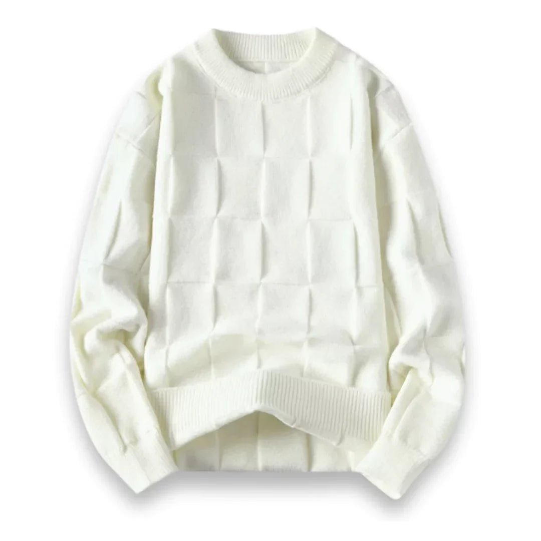 Herren Strickpullover - Premium Baumwolle - Klassischer Schnitt