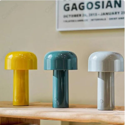 Italienische schnurlose Pilz-Tischlampe