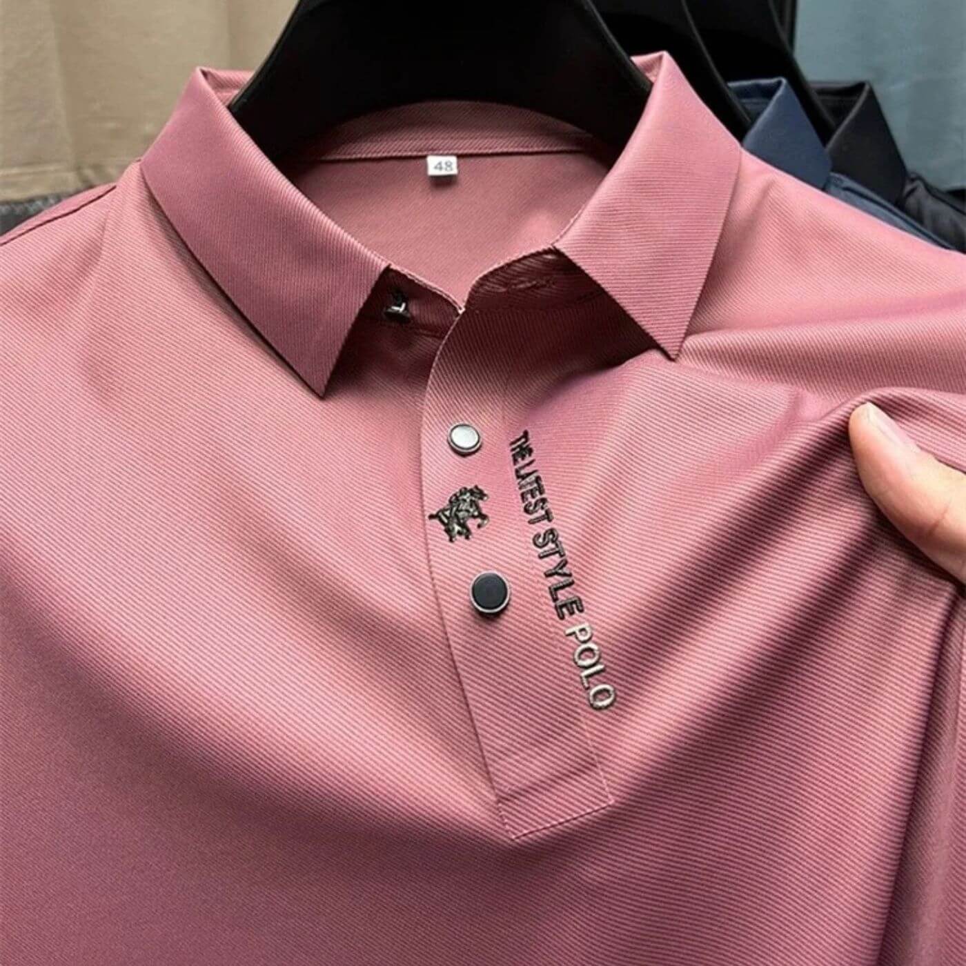 Carvello™ - Knitterfreies Poloshirt