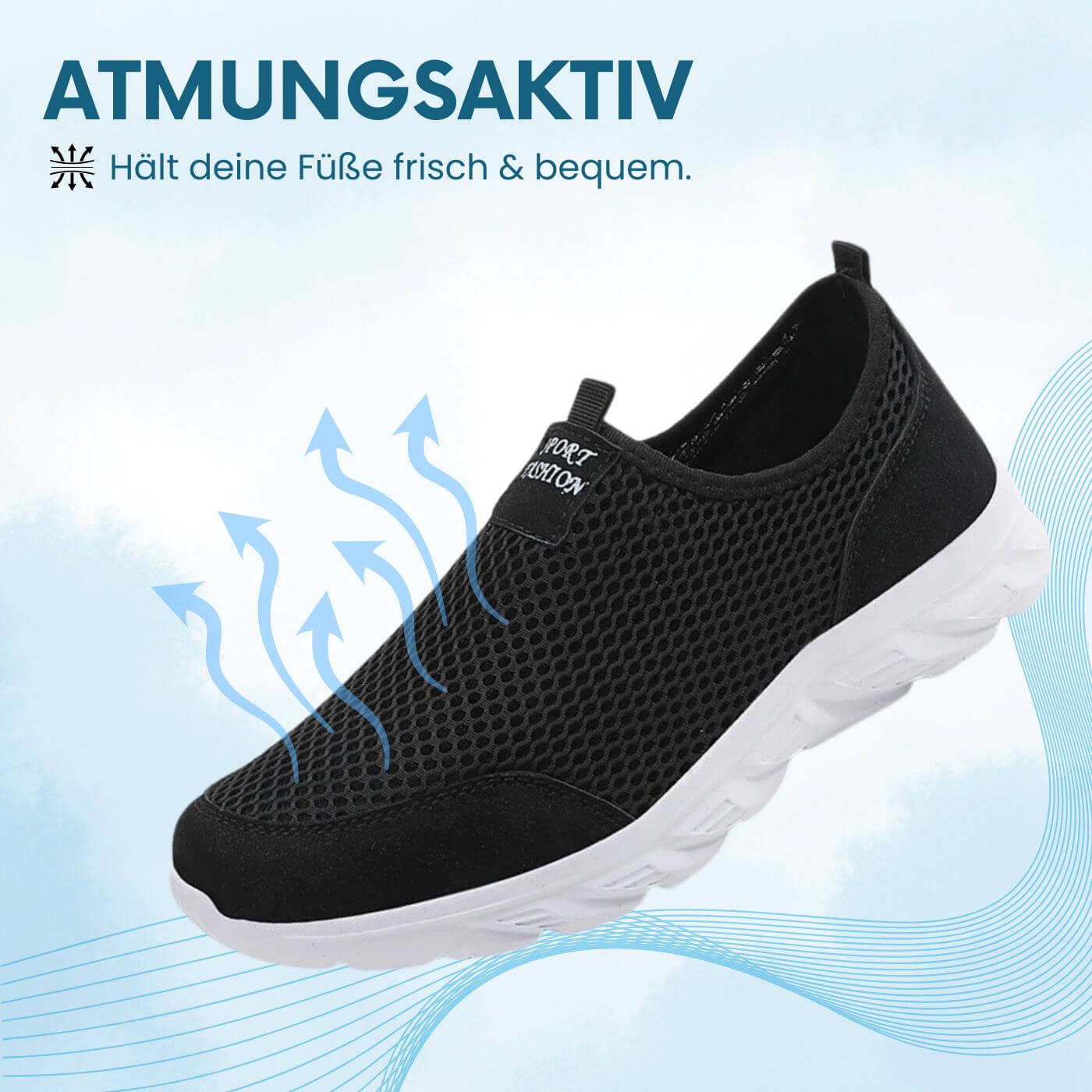 Casper™ – Ultraleichte Orthopädische Wanderschuhe