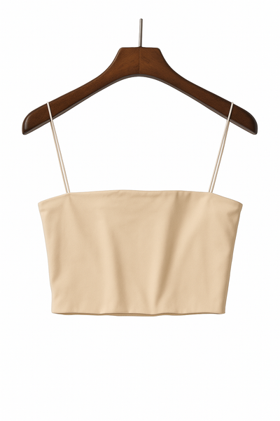 Charlie Crop-Top – Zeitlose Eleganz in Schlichtem Stil