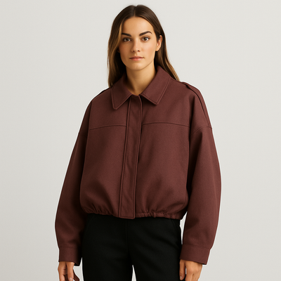 Celeste Damen-Trenchcoat aus Wolle