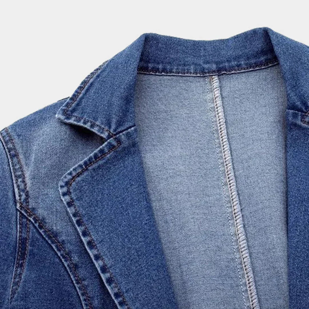 Bogumiła – Stilvoller Denim Blazer