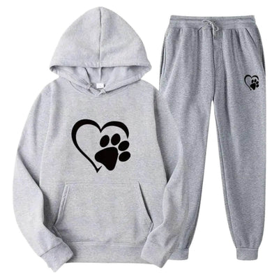 ComfyPaw Set™ – Gemütlicher Hoodie & Hose für kalte Tage!
