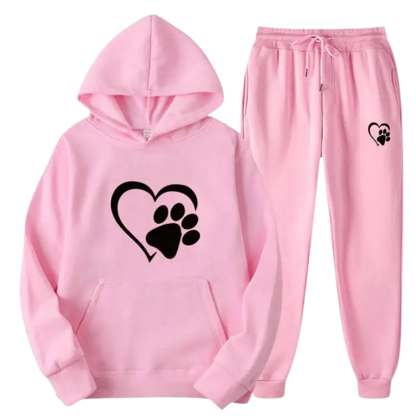 ComfyPaw Set™ – Gemütlicher Hoodie & Hose für kalte Tage!