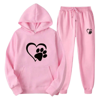 ComfyPaw Set™ – Gemütlicher Hoodie & Hose für kalte Tage!