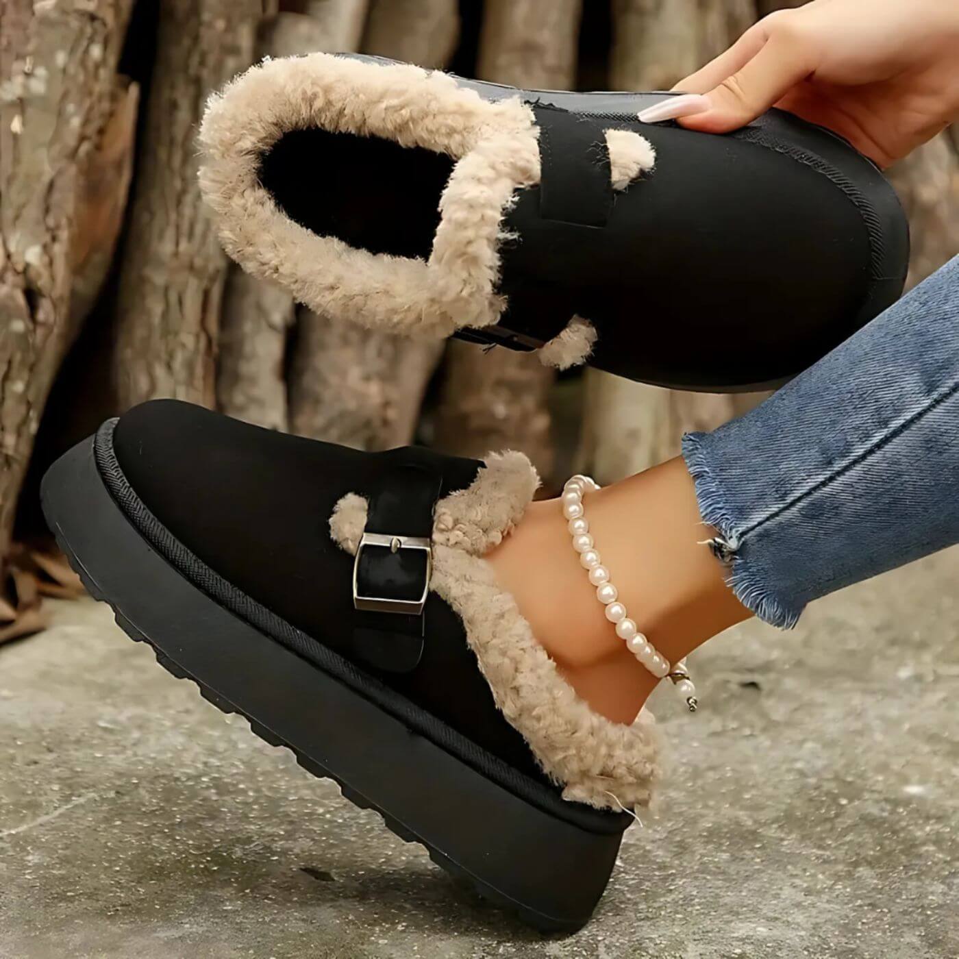 Cushy™ – Plüschkomfort Hausschuhe