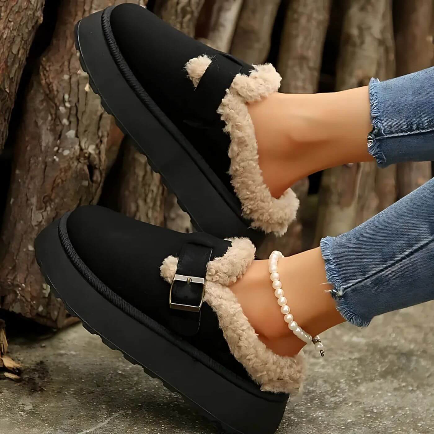 Cushy™ – Plüschkomfort Hausschuhe