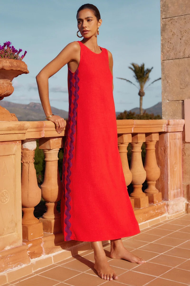 Lizz | Elegantes ärmelloses Minikleid für Damen