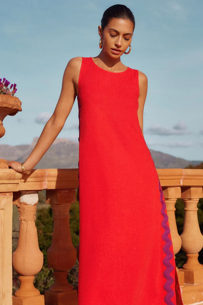 Lizz | Elegantes ärmelloses Minikleid für Damen