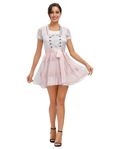 Damen Klassisches Bedrucktes Dirndlkleid | Mini