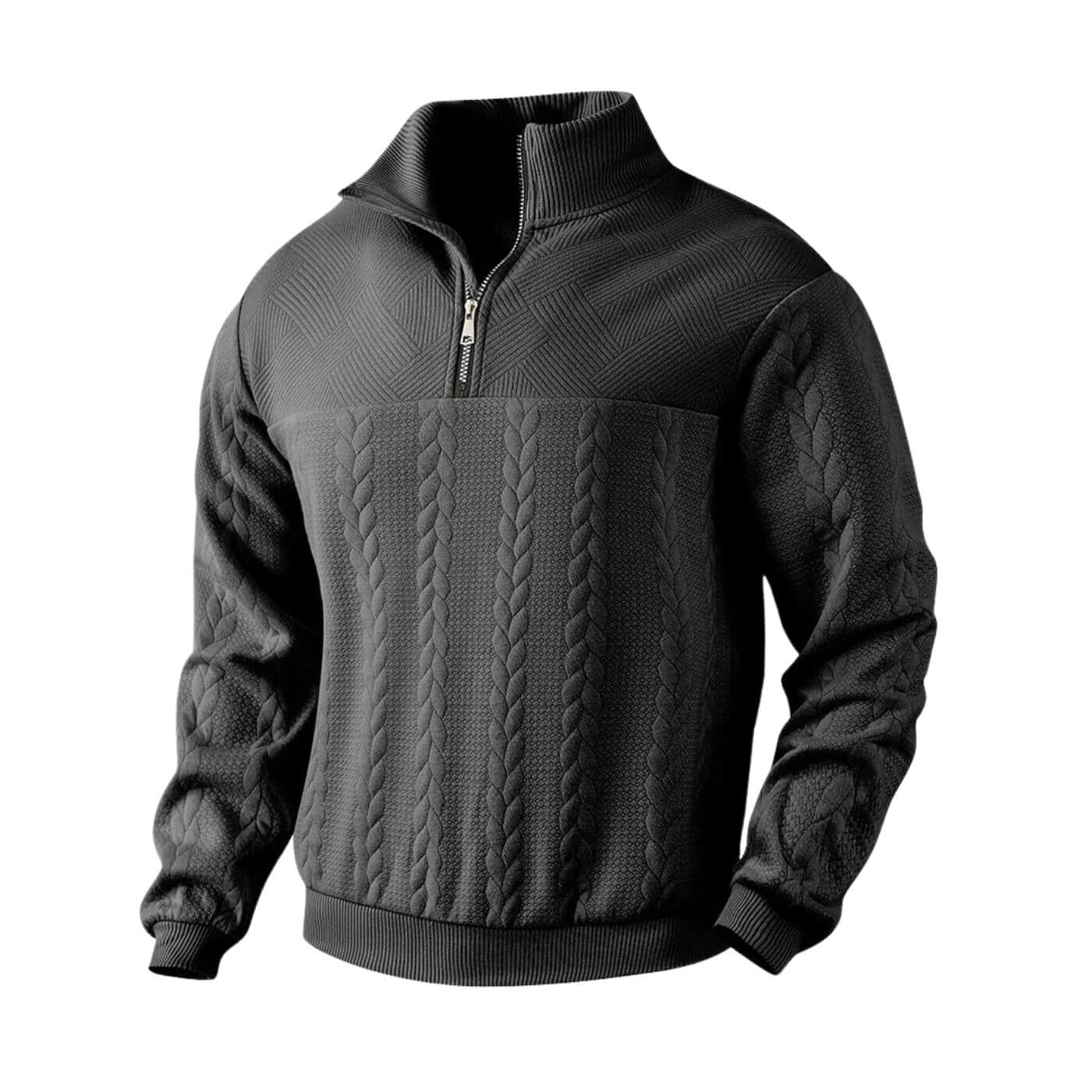 Damian™ - Bequemer Reißverschluss-Pullover