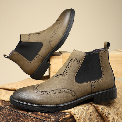 Acacius - Lederstiefeletten