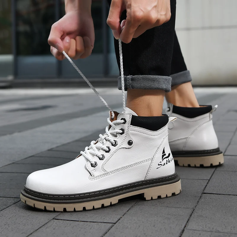 Bowie - Herren Lederstiefel