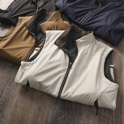 Herren Performance Weste mit Funktionsmaterial