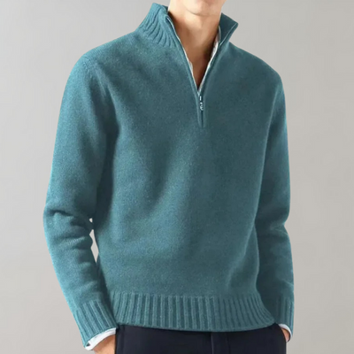 Klassischer Herren Sweater aus Baumwolle - Bequem & Elegant