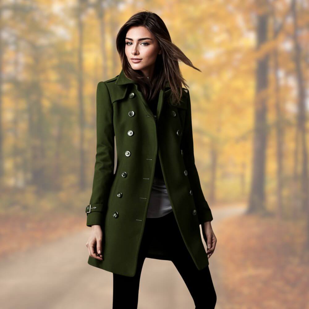 Eira™ - Stylischer Mantel in mittlerer Länge