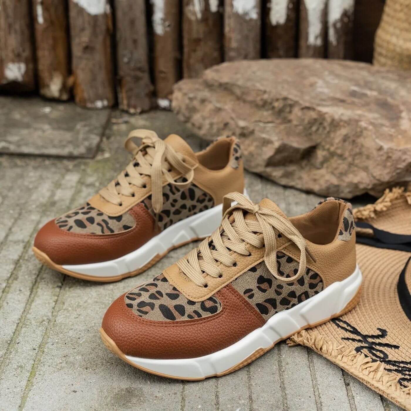 Eleonora™ - Orthopädische Leoparden-Sneaker