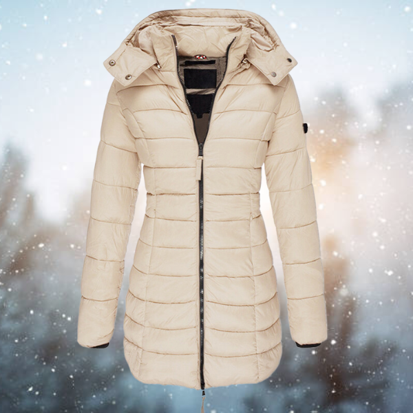 Charlotte Damen Winterjacke mit Kapuze