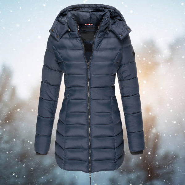Charlotte Damen Winterjacke mit Kapuze