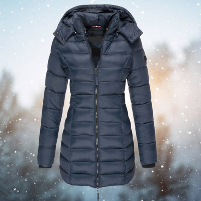 Charlotte Damen Winterjacke mit Kapuze