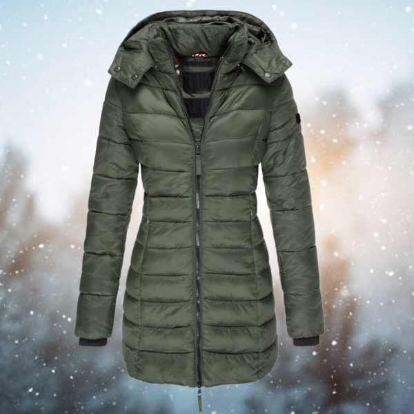 Charlotte Damen Winterjacke mit Kapuze