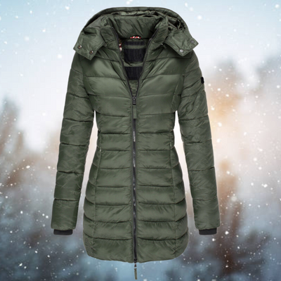 Charlotte Damen Winterjacke mit Kapuze