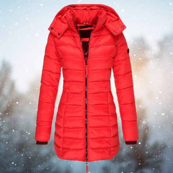 Charlotte Damen Winterjacke mit Kapuze