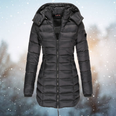 Charlotte Damen Winterjacke mit Kapuze