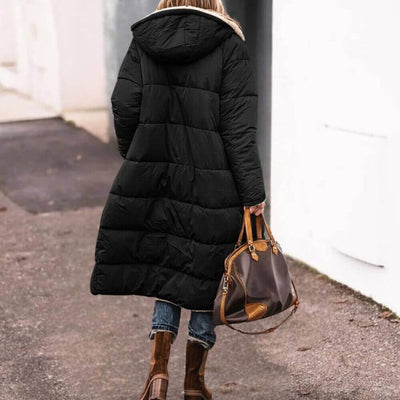 Emily™ - Langer Wende-Mantel mit Fleecefutter