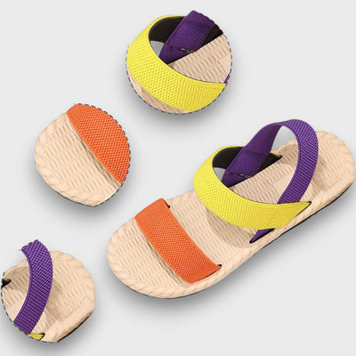 Yva – Farbspiel-Sandalen für den Alltag