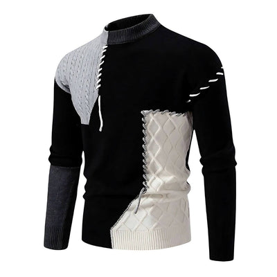 George™ - Bequemer Patchwork-Pullover