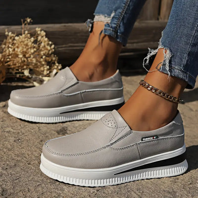 Casual Slip-On Loafer – Leichte Komfort-Schuhe mit Rundem Zehenbereich