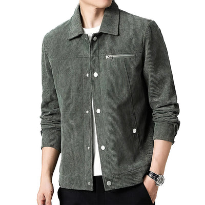 Hochwertige Herren Kord Übergangsjacke Klassisch