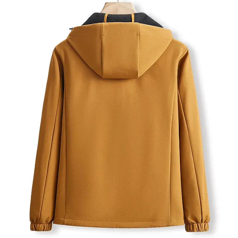 Herren Winter Kapuzen Übergangsjacke Elegant