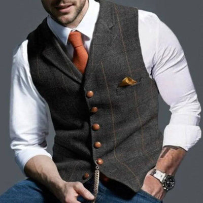 Henry™ - Elegante Herren-Weste mit Knöpfen