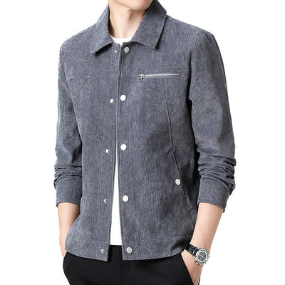 Hochwertige Herren Kord Übergangsjacke Klassisch