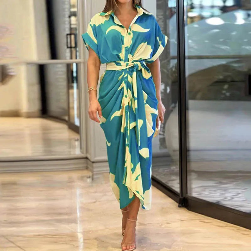 Amalia | Luxus-Maxikleid Wickelkleid Limitierte Edition (Fast Ausverkauft)
