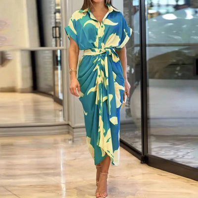Amalia | Luxus-Maxikleid Wickelkleid Limitierte Edition (Fast Ausverkauft)