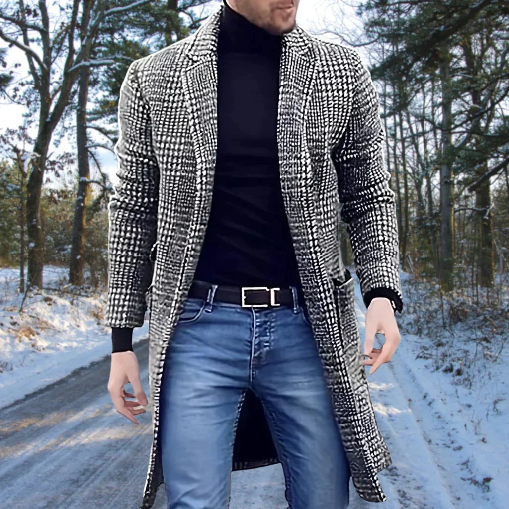 Ingmar – Karierte Wolljacke