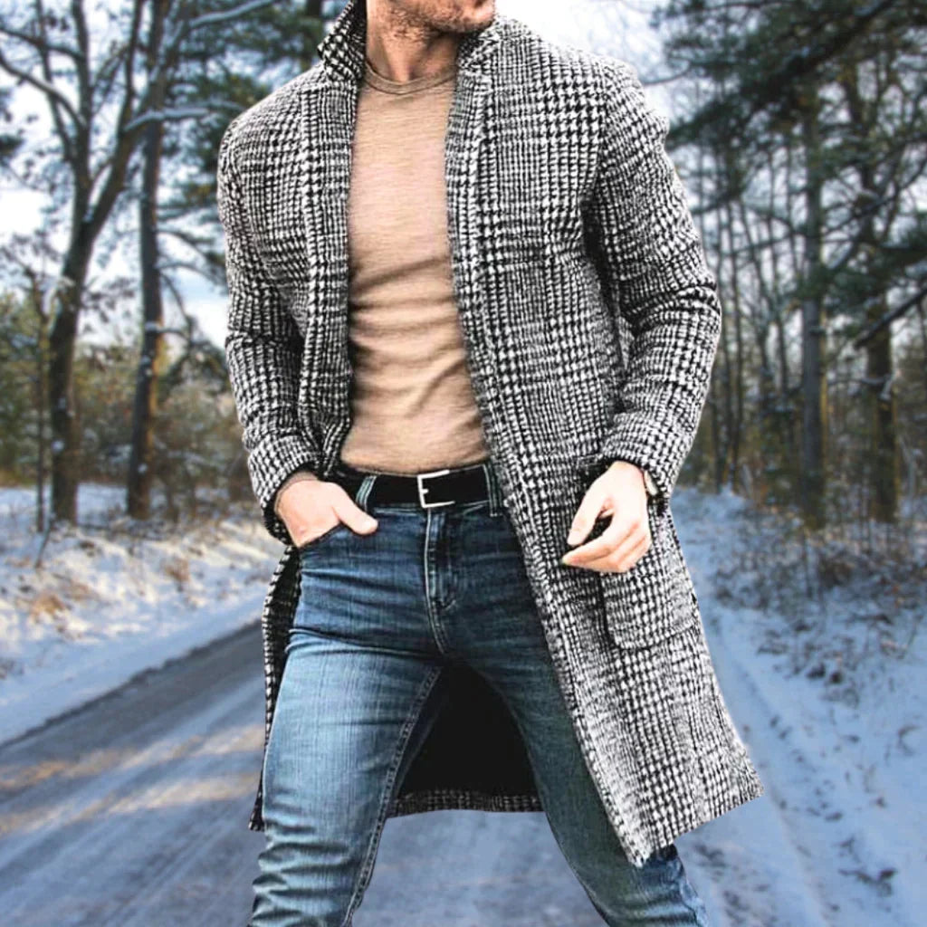 Ingmar – Karierte Wolljacke