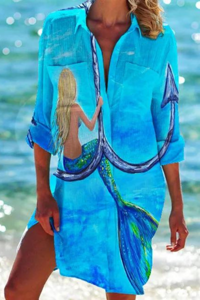 Johanna | Leichte lässige Sommer Strandbluse