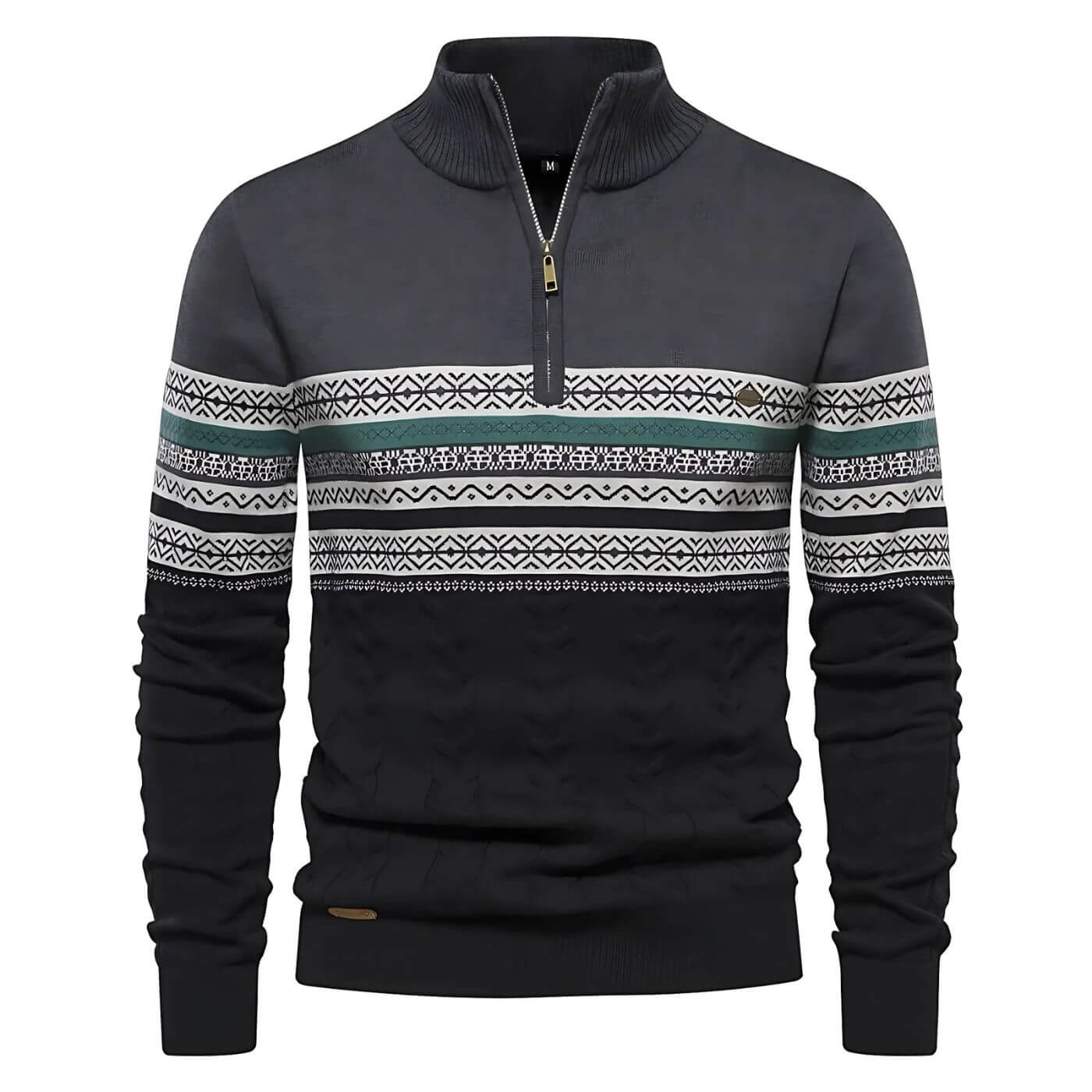 Jonas™ - Pullover mit Viertelreißverschluss