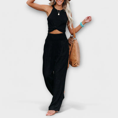 Vionne – Weit geschnittene Hose mit fließender Silhouette