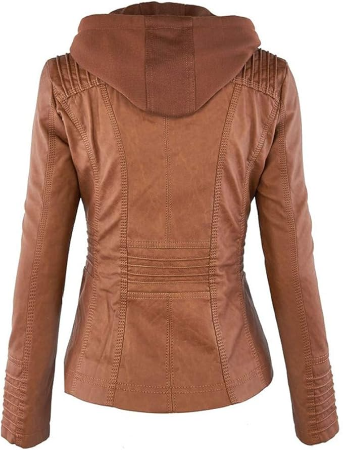 Ingrid | Stylische Lederjacke mit moderner Passform