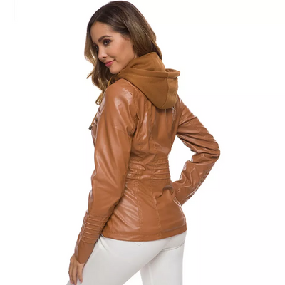 Ingrid | Stylische Lederjacke mit moderner Passform