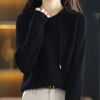 Kirsten™ - Weicher Hoodie-Pullover