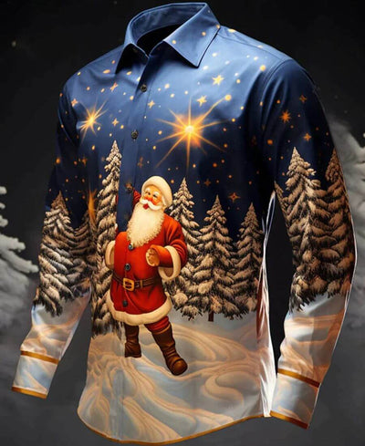 Klaus | Bequemes T-Shirt mit Weihnachtsmotiv