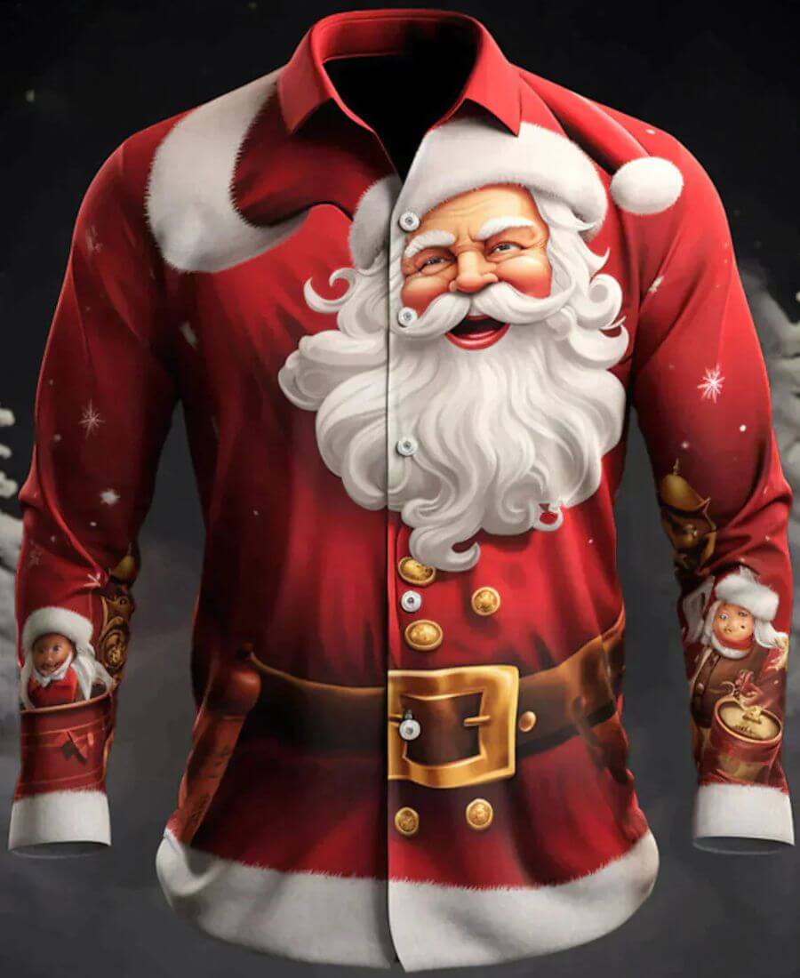 Klaus™ - Bequeme Weihnachtsshirt